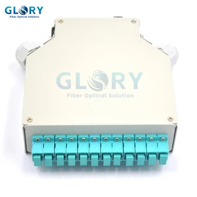 12 포트 DIN 레일 섬유 터미널 박스